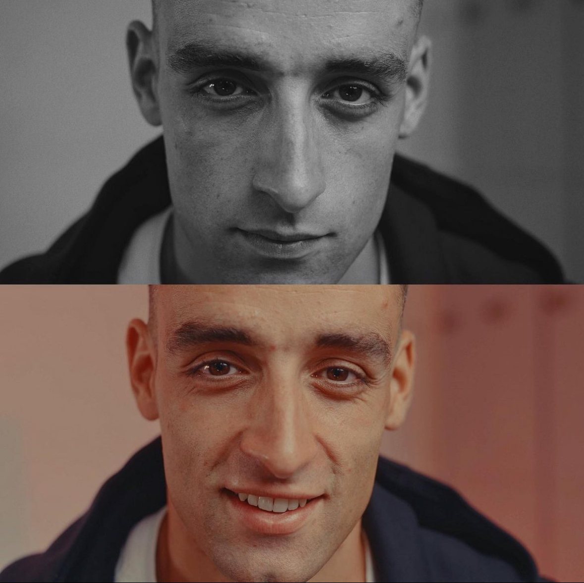 Badr Siwane lors d'un tournage Nike