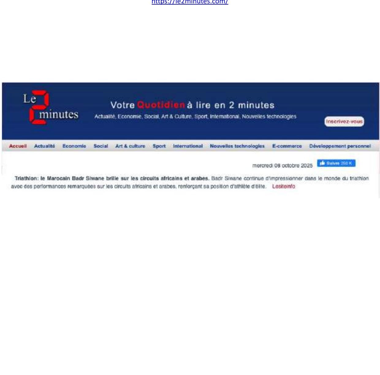 Badr Siwane — revue de presse (page 12)