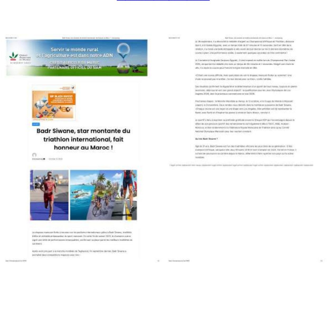 Badr Siwane — revue de presse (page 22)